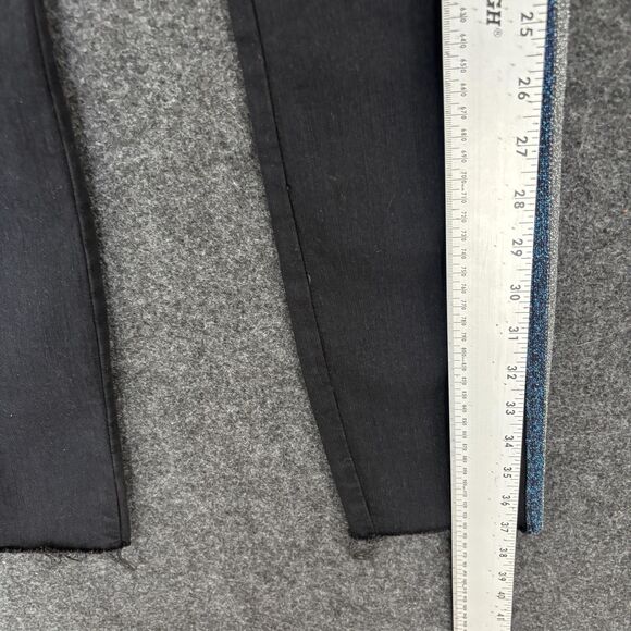 Mother Jeans Womens 24 Black High Waisted Looker Ankle Fray Guilty Glitter Racer - Picture 6 of 15